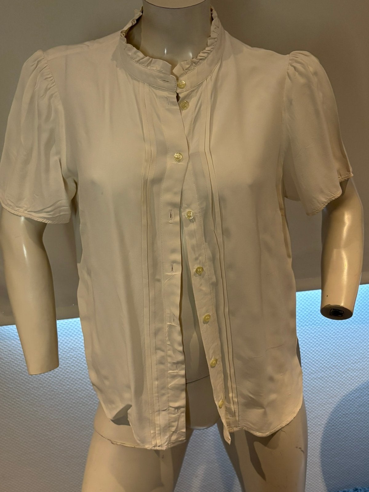 Set crème kleurige blouse 38, Kleding | Dames, Maat 38/40 (M), ., Beige, Ophalen of Verzenden