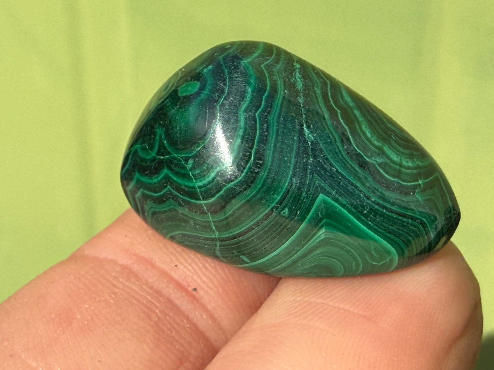 Malachiet broekzaksteen mineralen edelstenen, Ophalen of Verzenden