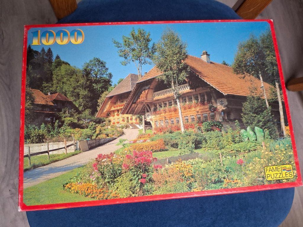 puzzel 1000 stukjes, Ophalen, 500 t/m 1500 stukjes, Zo goed als nieuw