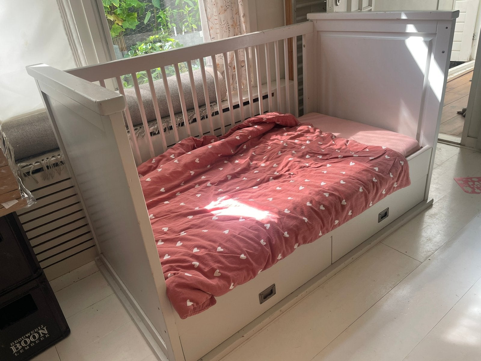 Ledikant 70x140, Ophalen, Gebruikt, 70 tot 85 cm, 140 tot 160 cm