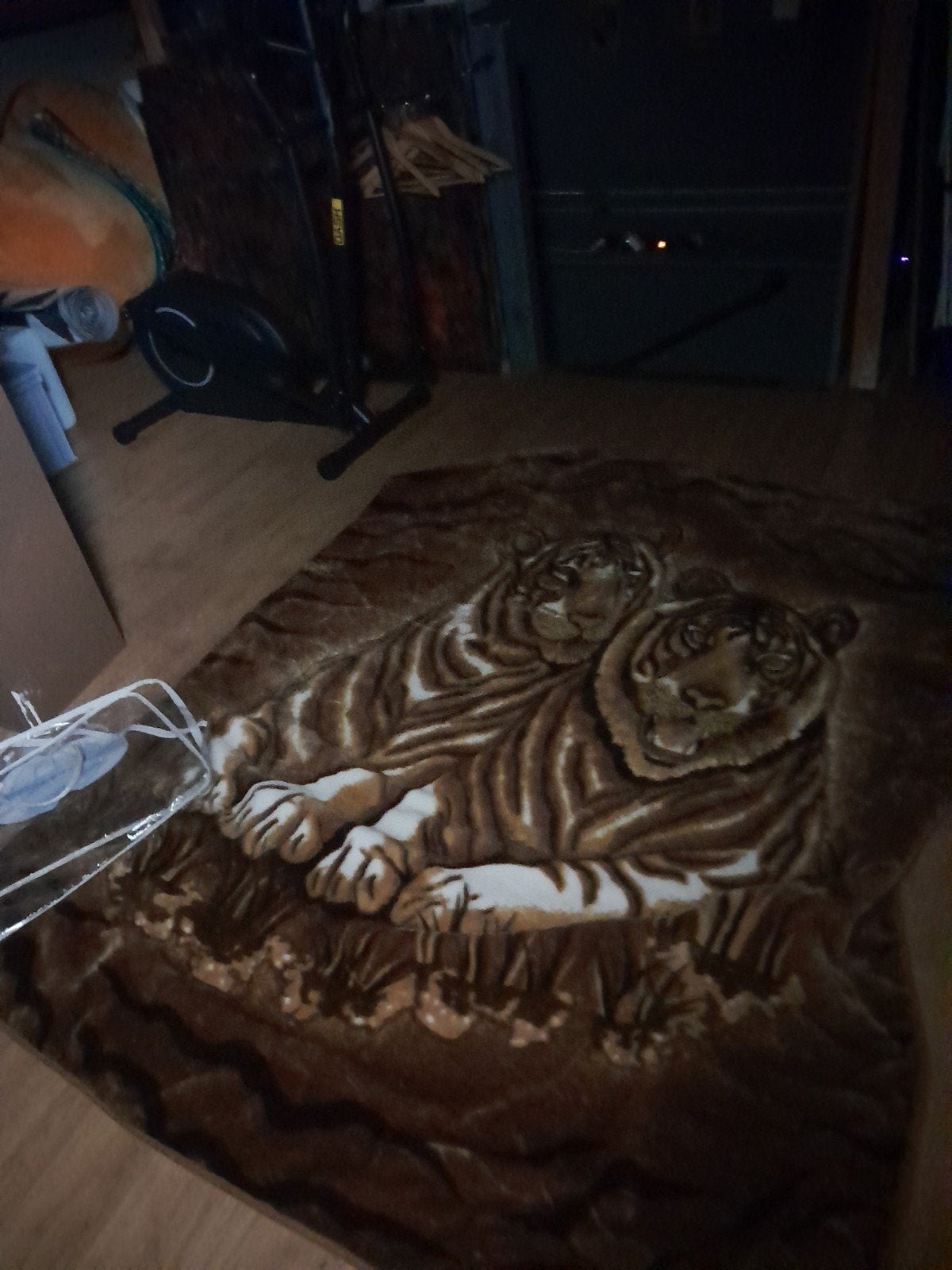 Xl tijger plaid, Ophalen of Verzenden