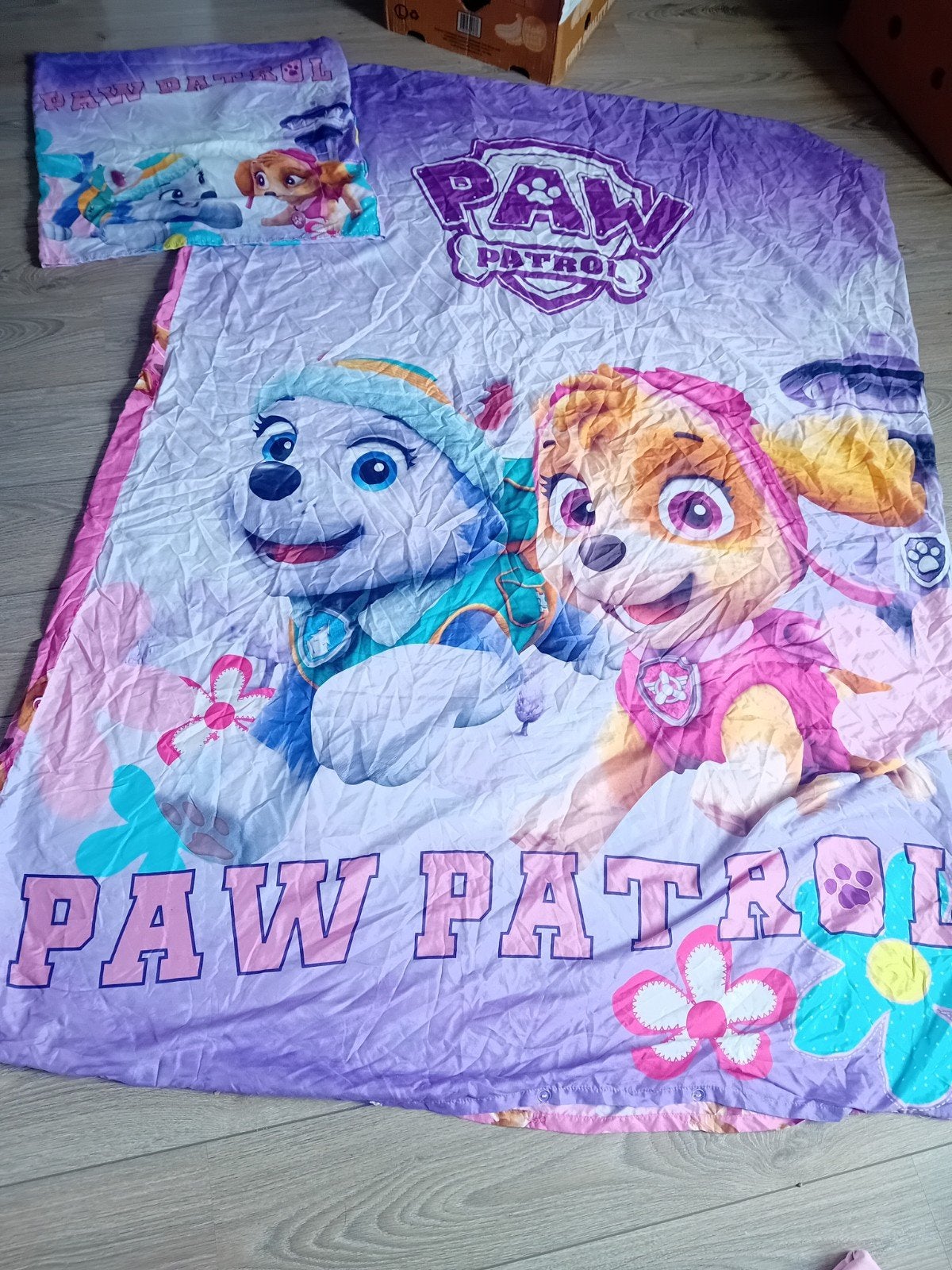 paw patrol dekbed met kussensloop, Ophalen, Overige merken, Meerkleurig, Meisje