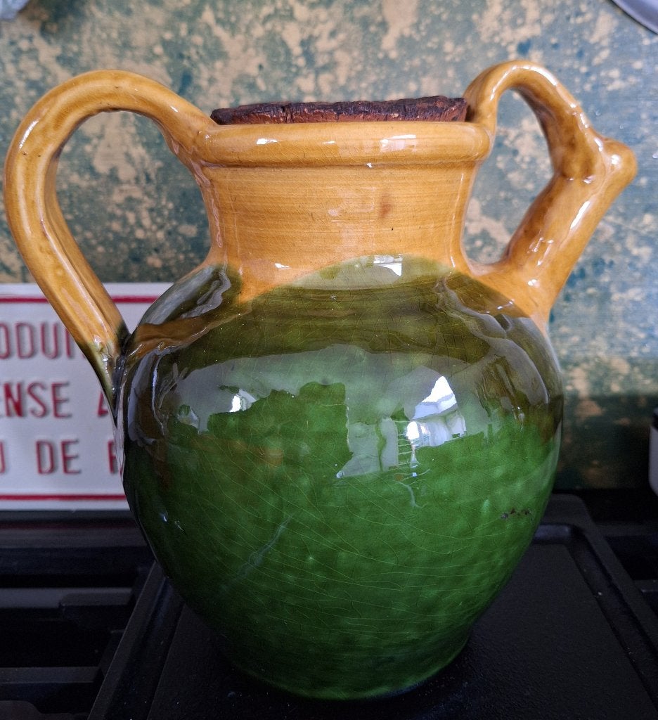 Oude franse kruik, gargoulette, waterkruik, Ophalen of Verzenden