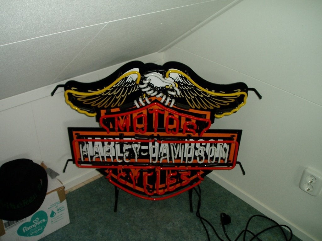 Harley _ Davidson, Ophalen, Zo goed als nieuw, Lichtbak of (neon) lamp