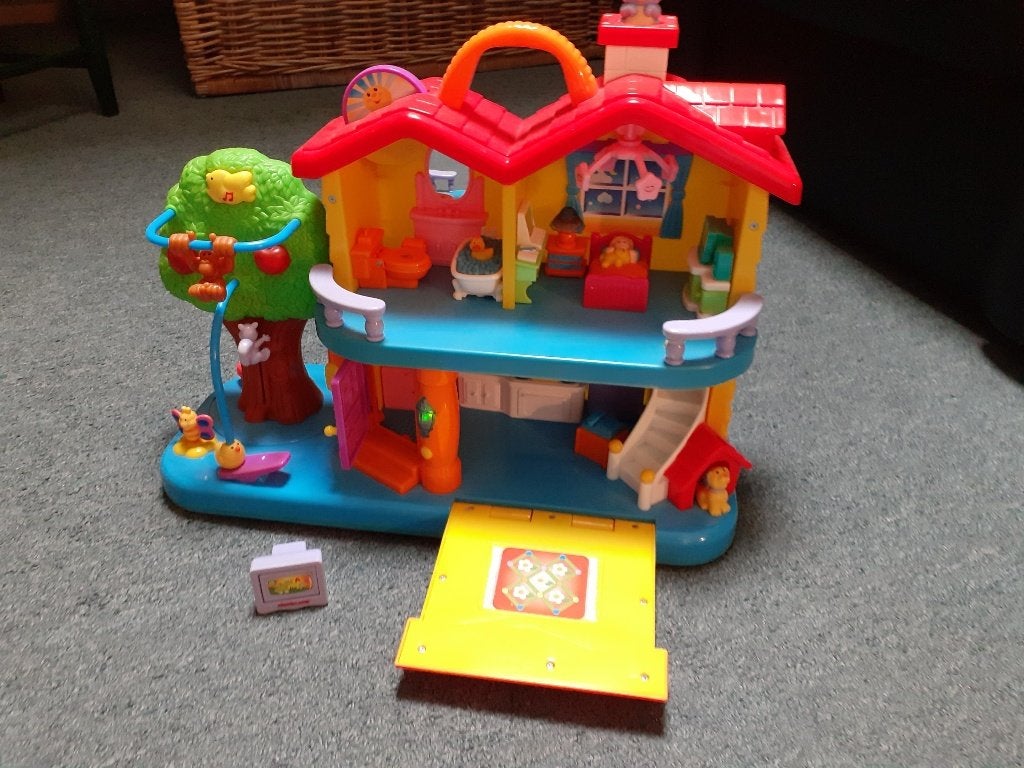 Speelhuis met licht en geluid, Ophalen of Verzenden, Zo goed als nieuw, Poppenhuis