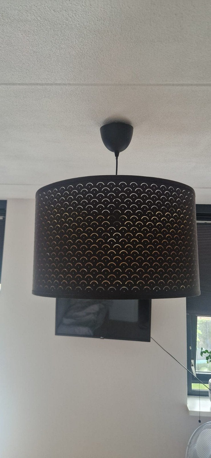 IKEA lamp, 4 jaar oud, exclusief lichtbron, Huis en Inrichting, Lampen | Hanglampen, Ophalen, Kunststof, Gebruikt, E27 (groot)