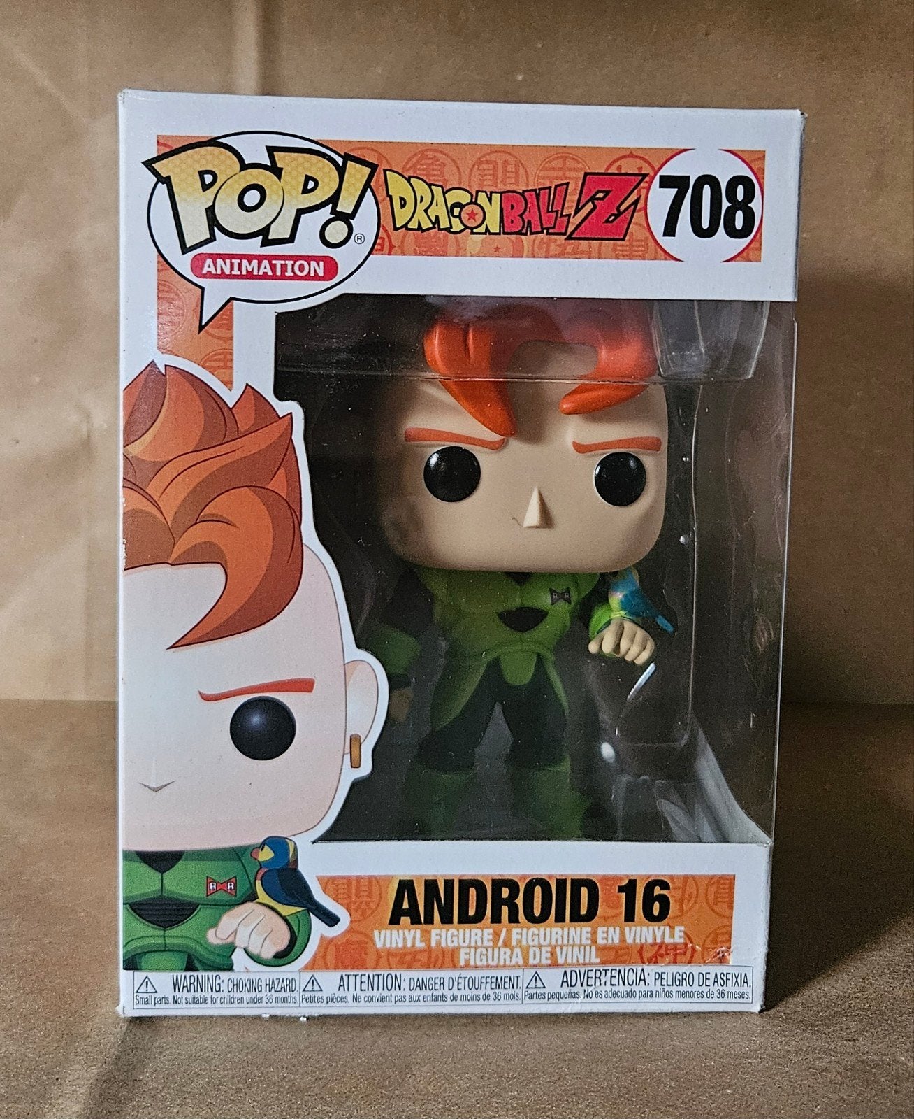 Funko Pop! Dragon Ball Z - Android 16 #708, Ophalen of Verzenden, Gebruikt