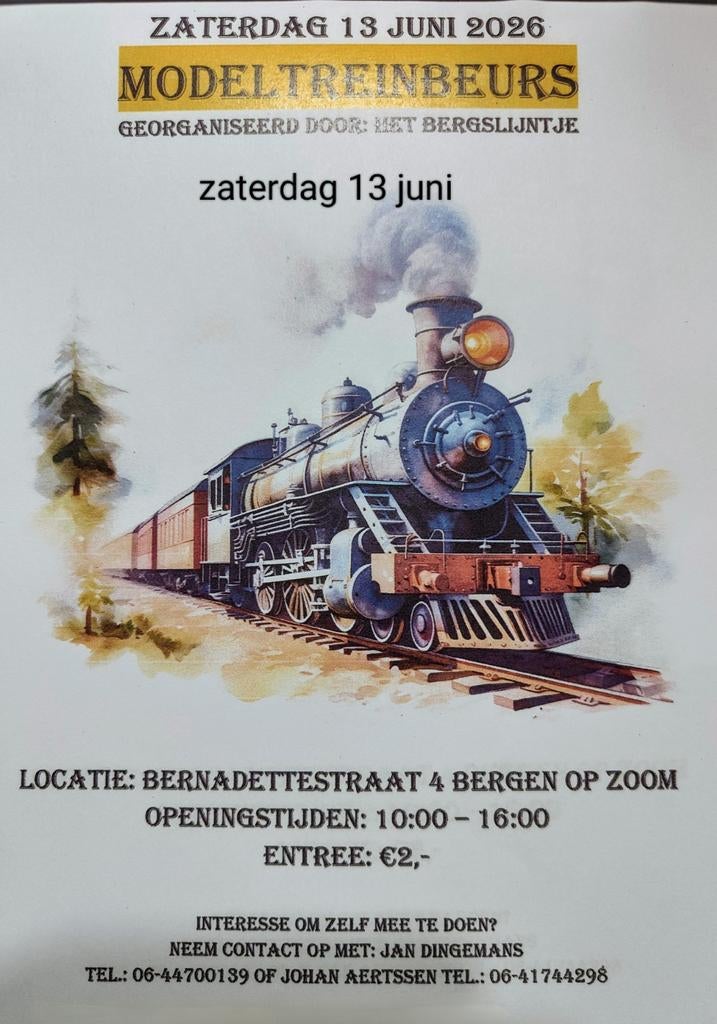 Model treinbeurs 13 juni, Hobby en Vrije tijd, Ophalen of Verzenden, Lord of the Rings