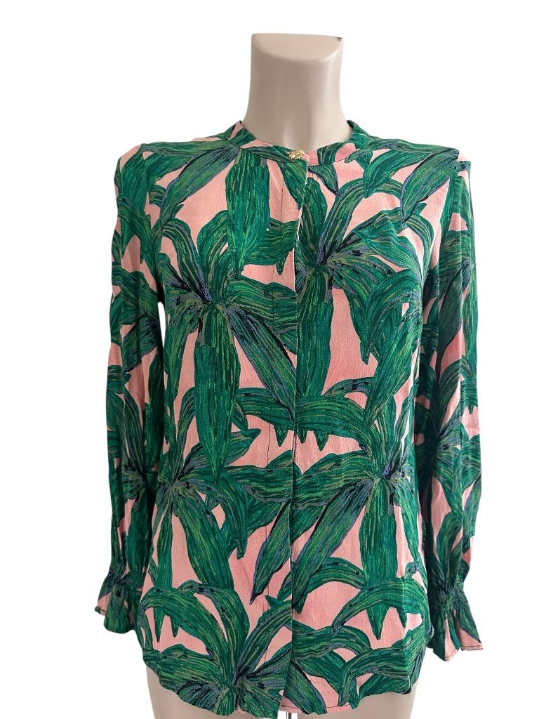 Fabienne Chapot blouse S, Kleding | Dames, Blouses en Tunieken, Maat 38/40 (M), Ophalen of Verzenden, Zo goed als nieuw, Groen