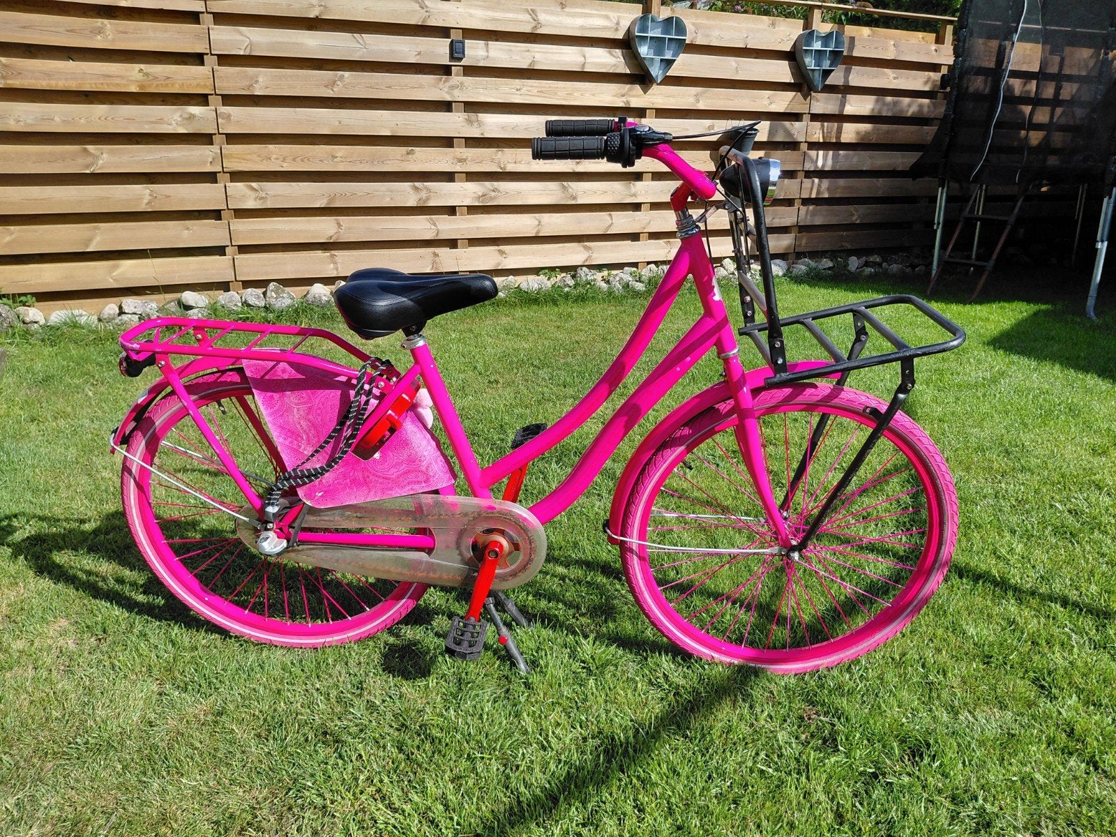Roze sparta Oilily meisjesfiets met Nexus 3 versnellingen, Terugtraprem, Sparta, Gebruikt, Versnellingen