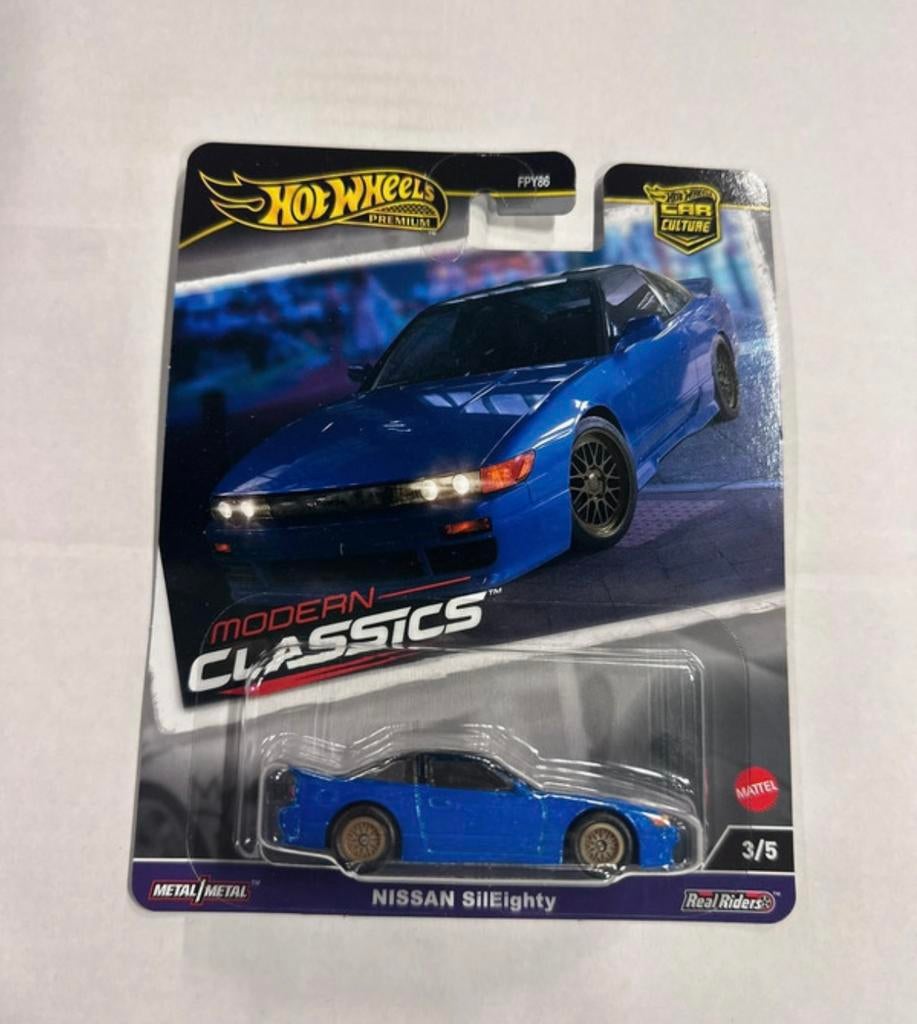 Hot Wheels Premium Nissan SilEighty Modern Classics, Ophalen of Verzenden, Zo goed als nieuw, Auto