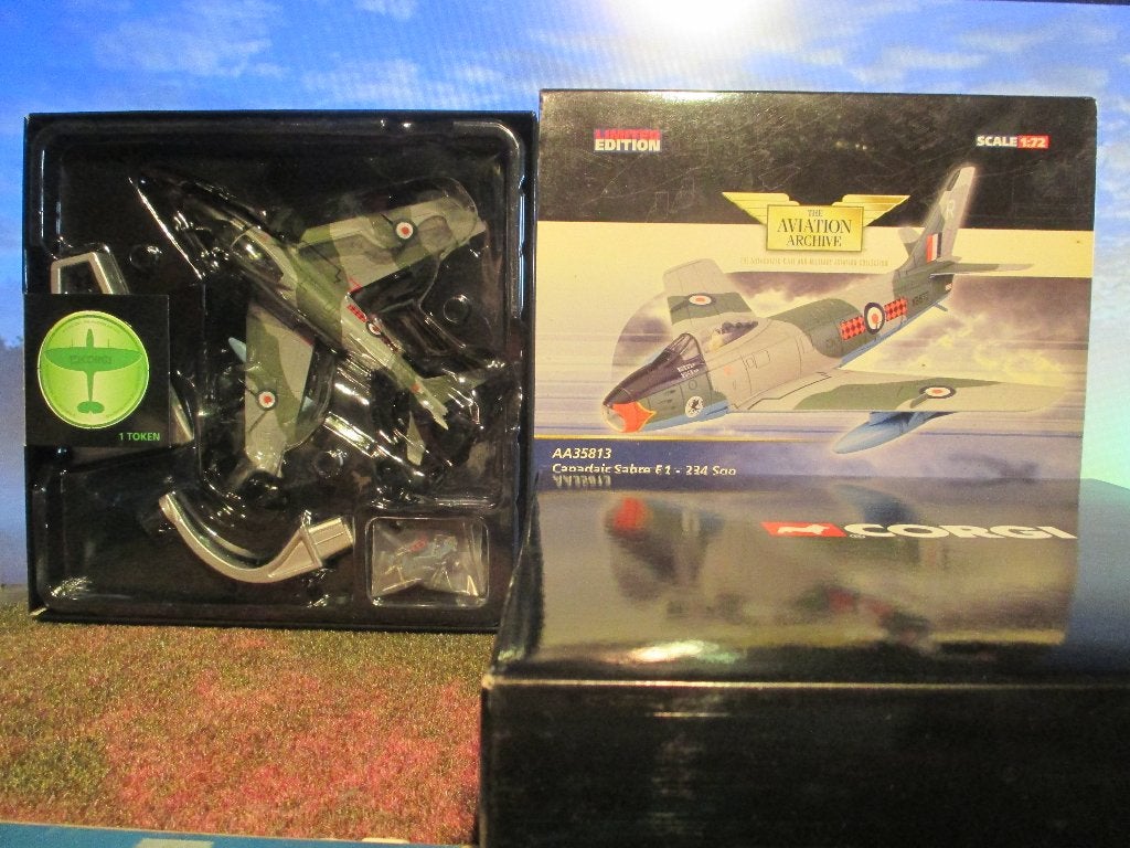 1:72 Canadair Sabre F.1 - 234 Sqn. 2TAF RAF Geilenkirchen, Overige merken, Nieuw, Ophalen of Verzenden, Groter dan 1:72
