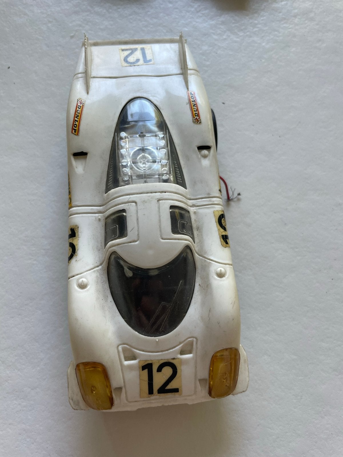 Vintage Scalextric C22 Porsche 917 – nr. 12 – restauratie, Ophalen of Verzenden, Gebruikt, Overige typen