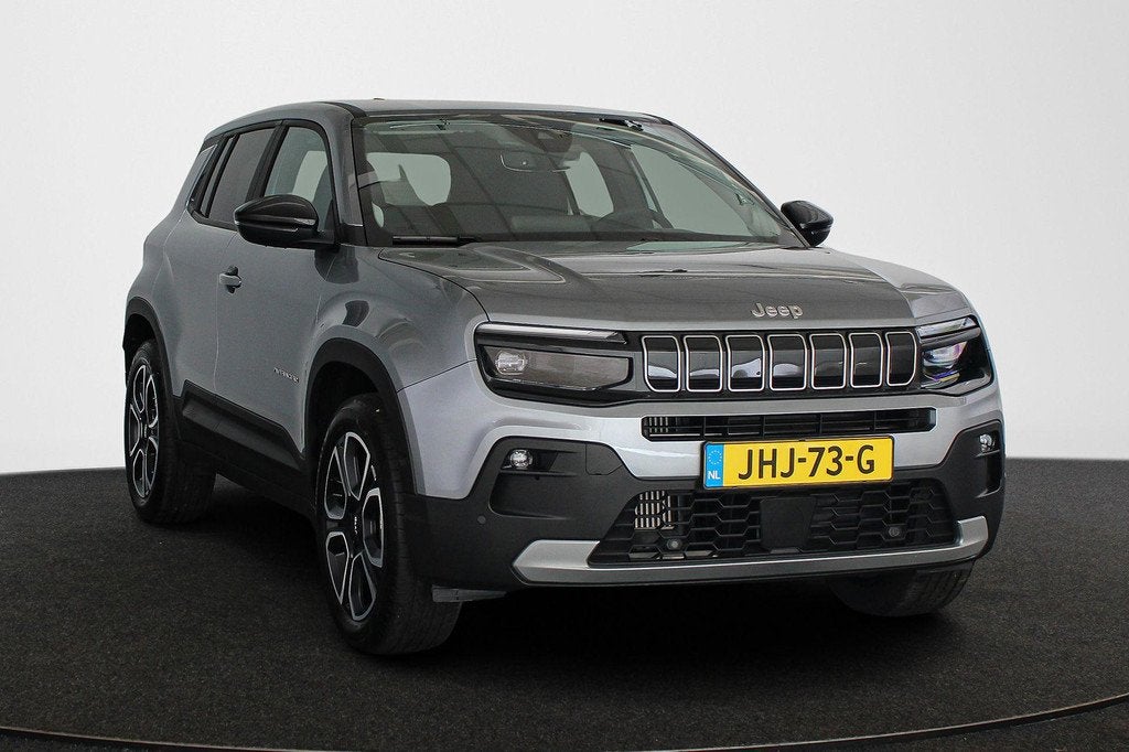 Jeep Avenger 1.2 e-Hybrid Summit Winter Pack Infotainment &, Auto's, Jeep, Stof, 1199 cc, 620 kg, Origineel Nederlands