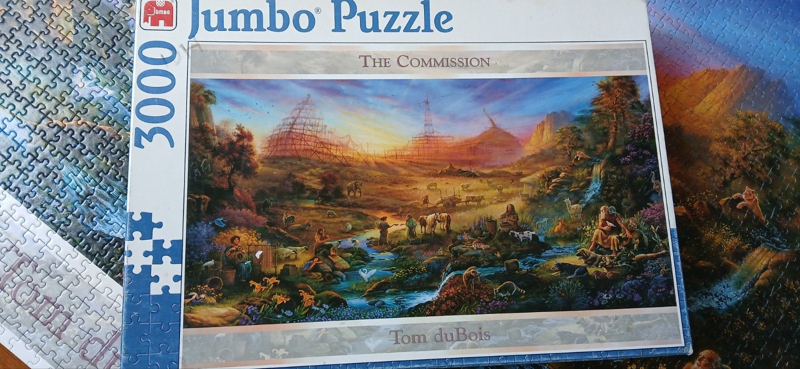 Jumbo Legpuzzel 'The Commission' 3000 stukjes, mist 1 stukje, Ophalen, Meer dan 1500 stukjes, Gebruikt, Legpuzzel