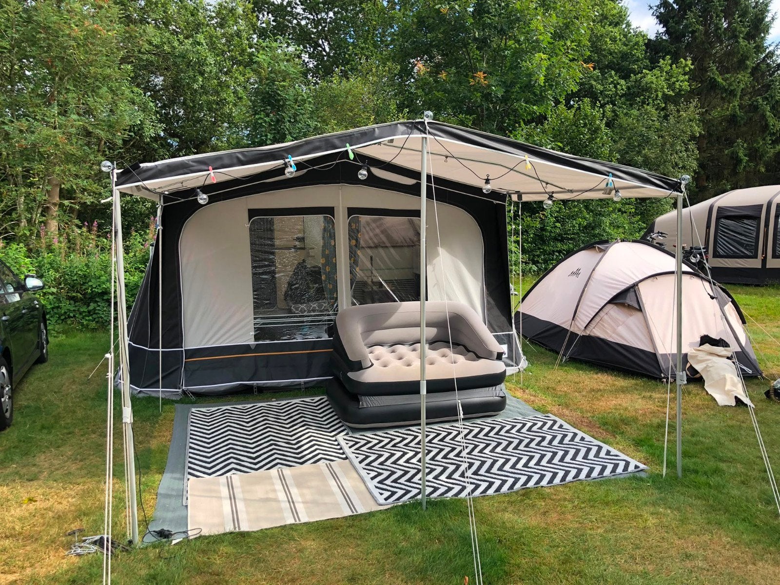 Reda luifel (maat 6), inclusief alu frame en zijwanden, Caravans en Kamperen, Ophalen, Zo goed als nieuw