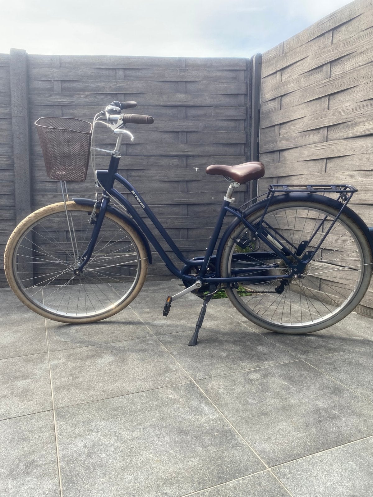 B-Twin Elops 520 damesfiets, Fietsen en Brommers, Fietsen | Cruisers en Lowriders, Ophalen, Zo goed als nieuw