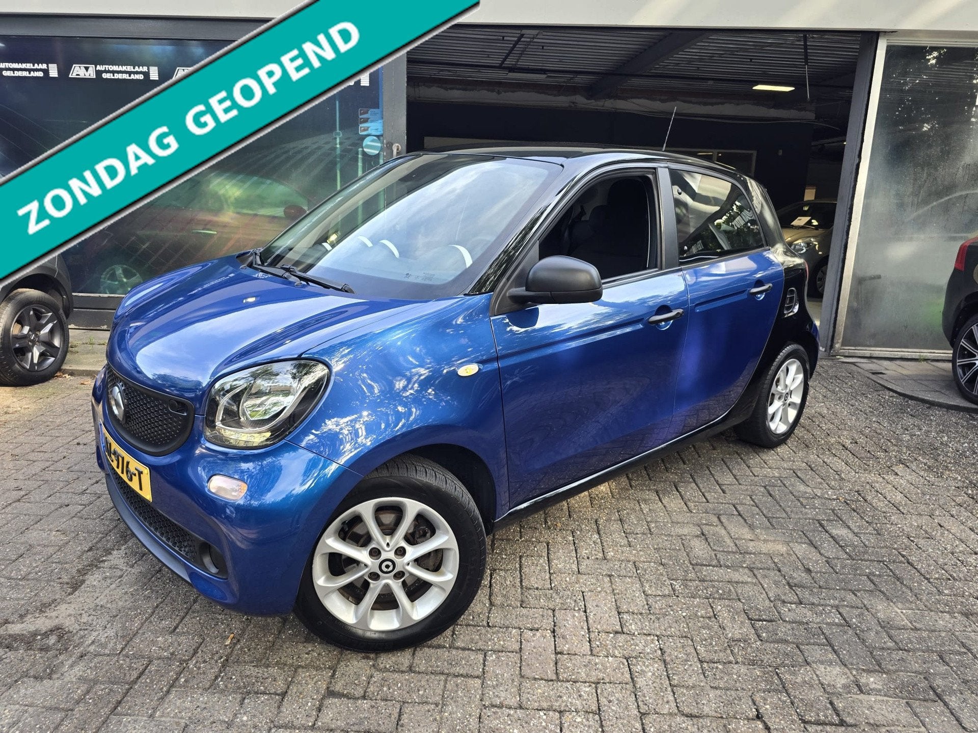 Smart Forfour 1.0 Passion | 2E EIGENAAR |3/6 OF 12MND GARANT, Gebruikt, Origineel Nederlands, Handgeschakeld, Grijs