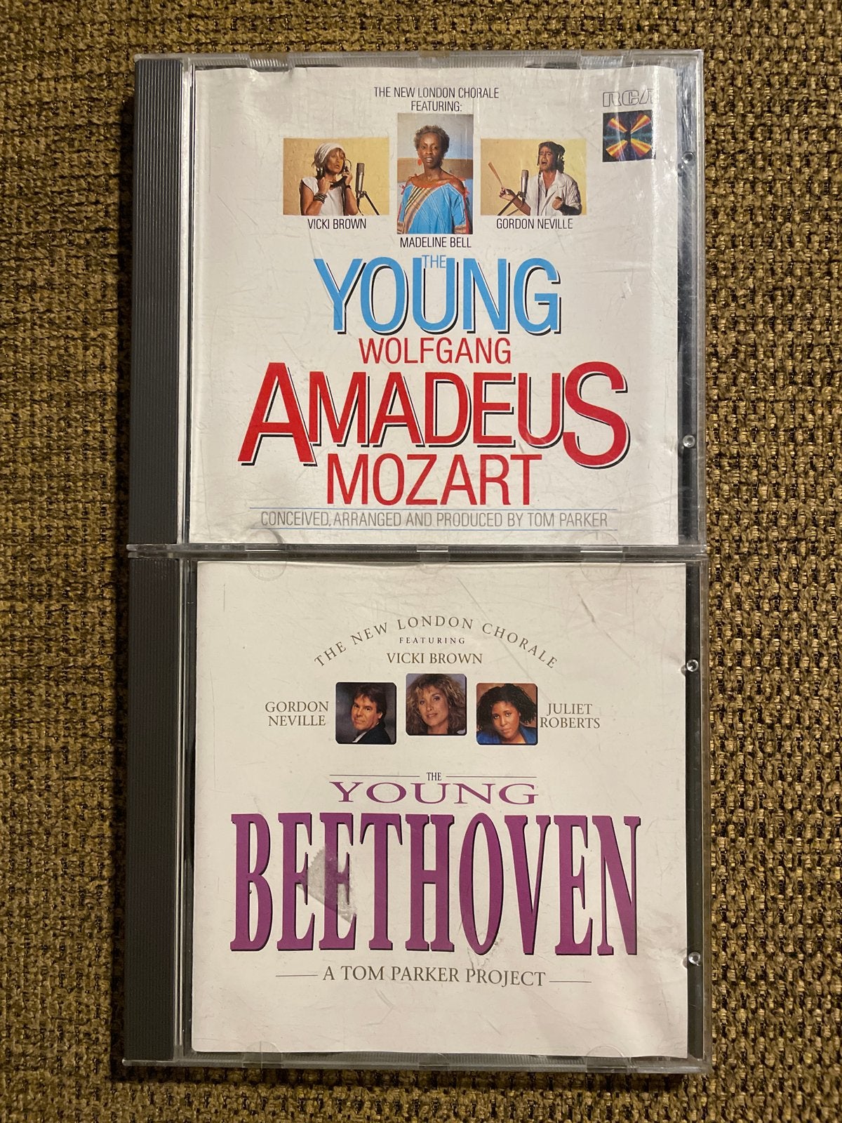 The Young Wolfgang Amadeus Mozart & The Young Beethoven CD's, Gebruikt, Mozart, Ophalen of Verzenden, Classicisme