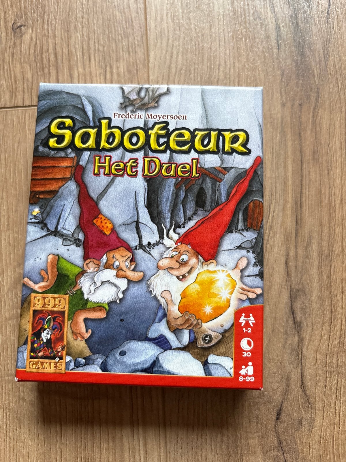 Saboteur Het Duel - Strategisch kaartspel voor 1-2 spelers, Een of twee spelers, Ophalen of Verzenden, Zo goed als nieuw