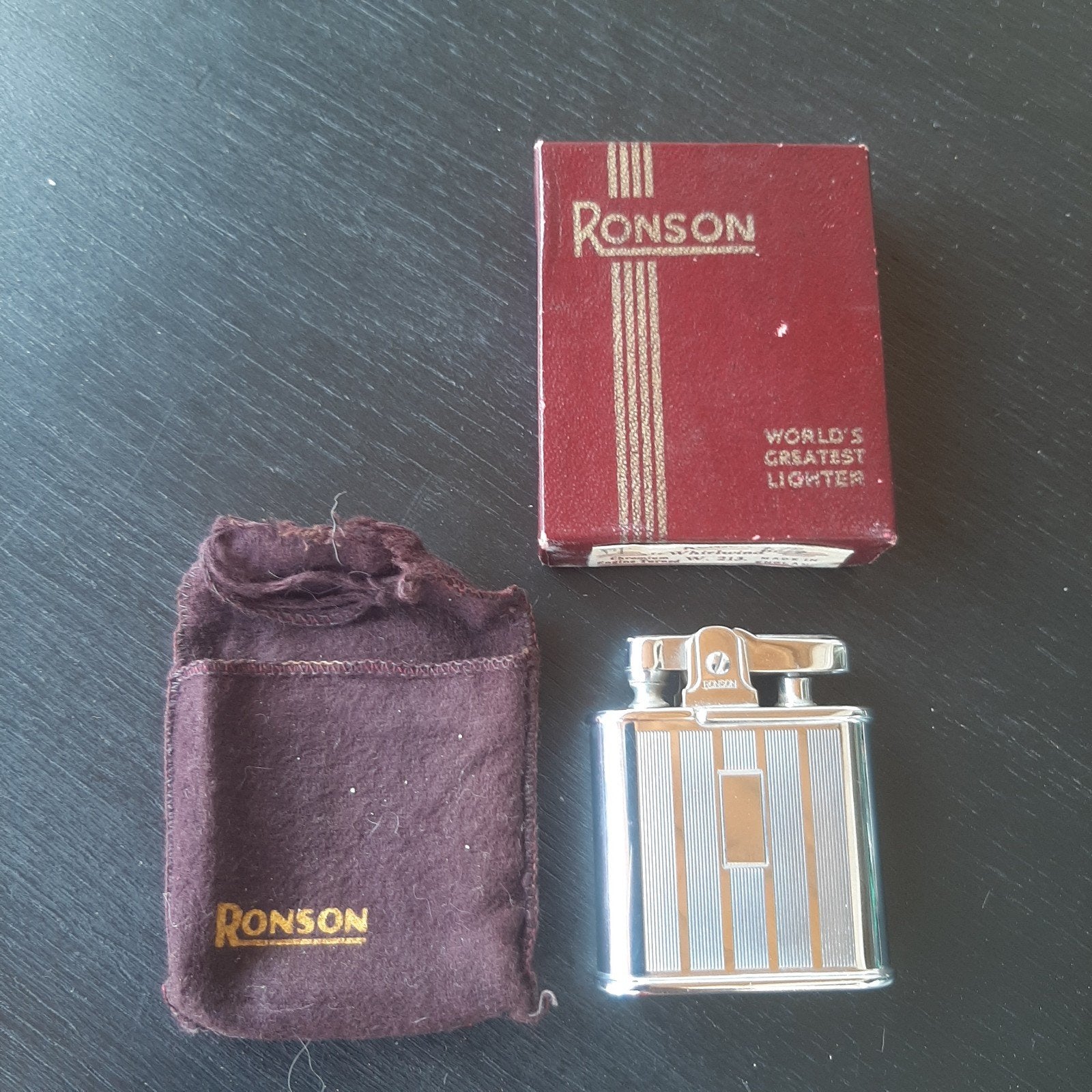 Aansteker Ronson Whirlwind, Verzamelen, Rookartikelen, Aanstekers en Luciferdoosjes, Ophalen of Verzenden, Zo goed als nieuw, Aansteker
