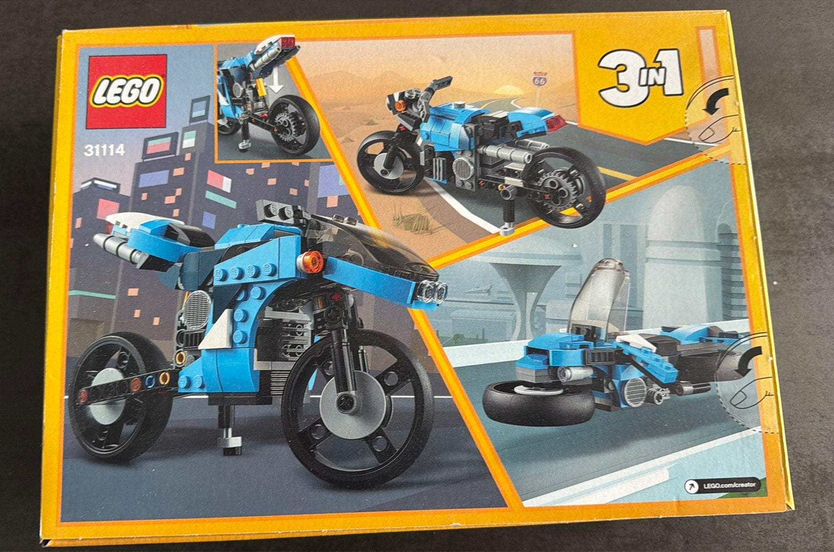 Lego motor 3 in 1. Nieuw in doos, Lego, Nieuw, Ophalen of Verzenden, Compleet