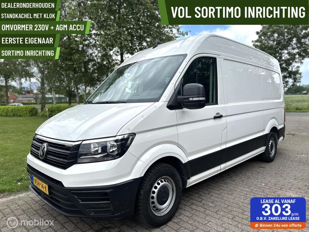 Volkswagen Crafter 35 2.0 TDI L3H3 EL sortimo Servicewagen, Electronic Stability Program (ESP), Achterwielaandrijving, Gebruikt