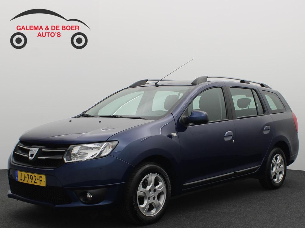 Dacia Logan MCV 0.9 TCe Easy-R Prestige AUTOMAAT / TREKHAAK, Auto's, Stof, Blauw, Origineel Nederlands, Bedrijf