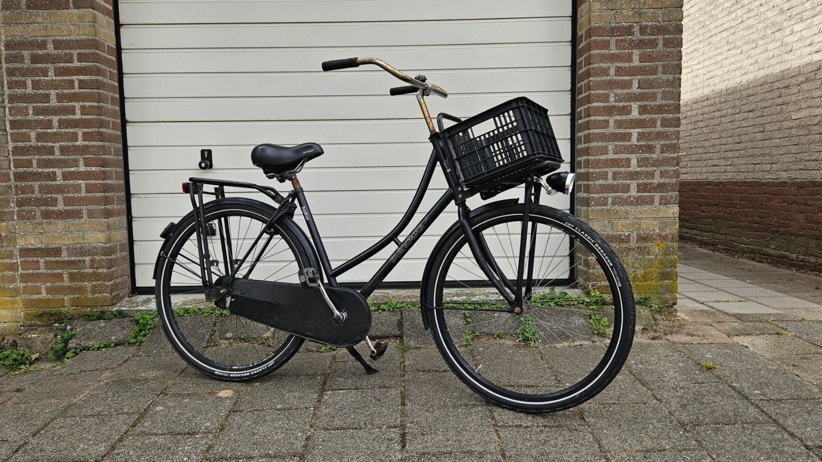 Transportfiets/omafiets 28 inch, Terugtraprem, Ophalen, Overige merken, 53 tot 56 cm