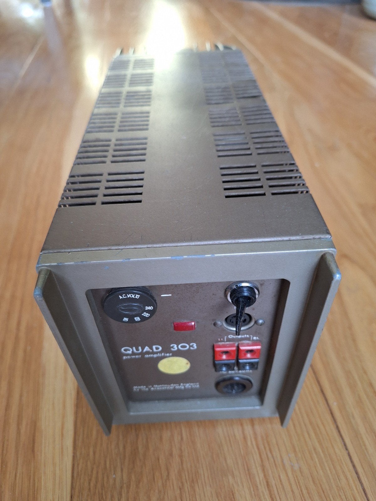 Quad 303 eindversterker - Vintage audio, Gebruikt, 60 tot 120 watt, Stereo, Ophalen
