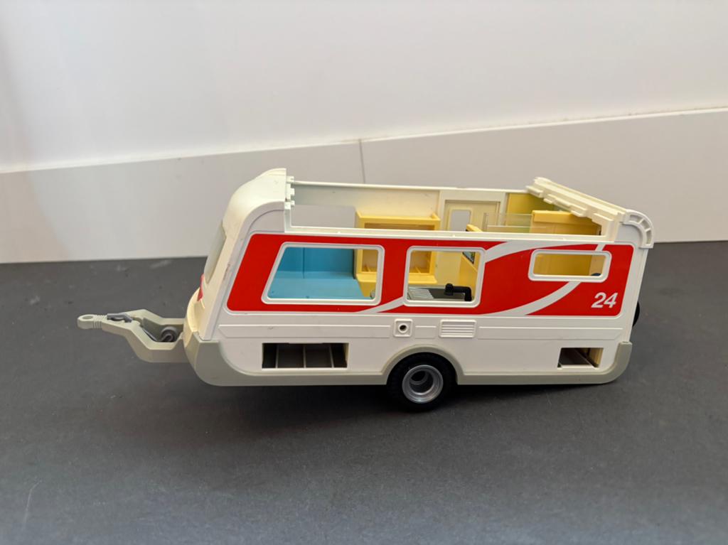 Playmobil caravan, Ophalen of Verzenden, Gebruikt