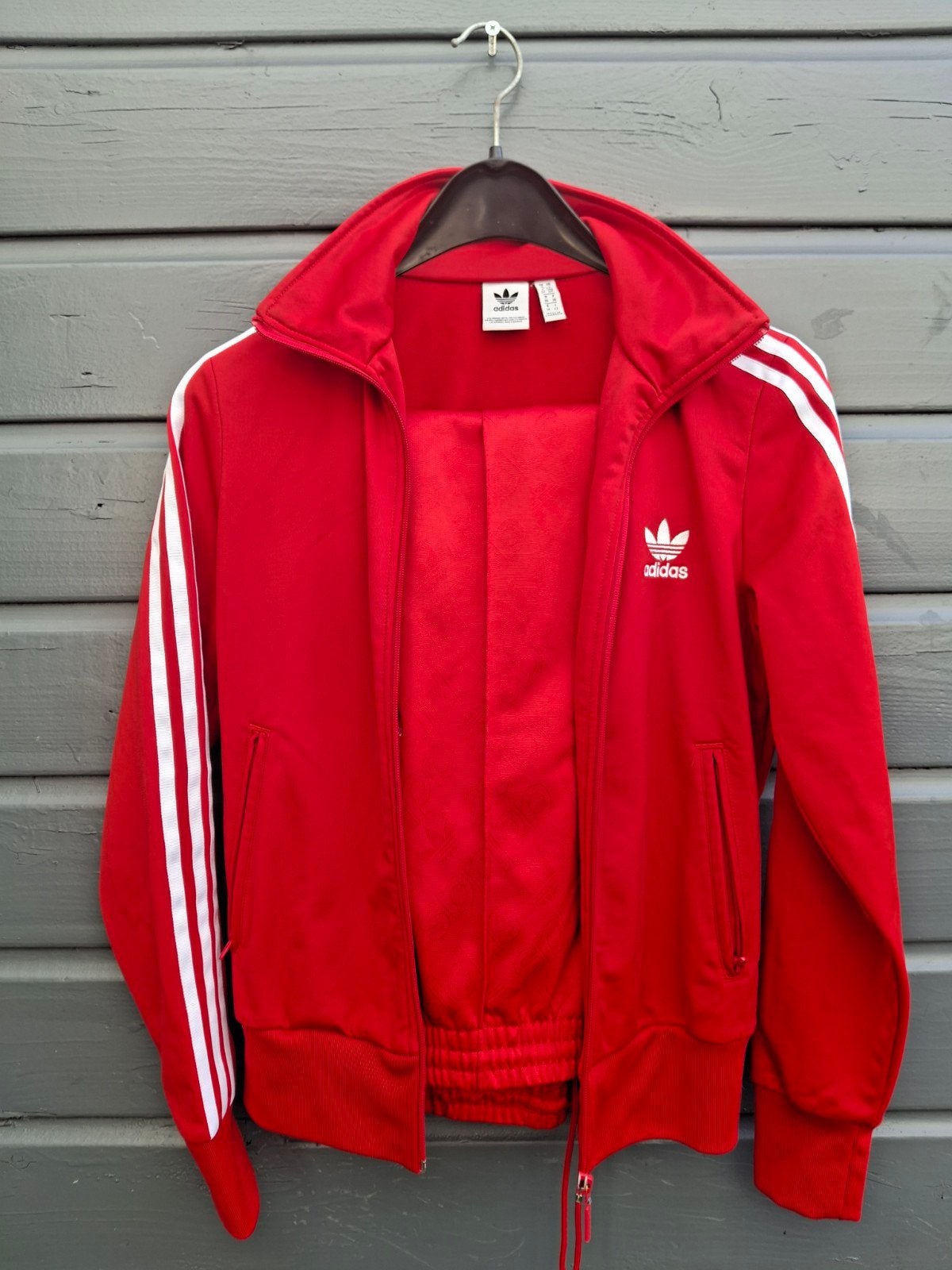 Adidas rood trainingspak maat m Zo goed als, Adidas, Verzenden, Gedragen