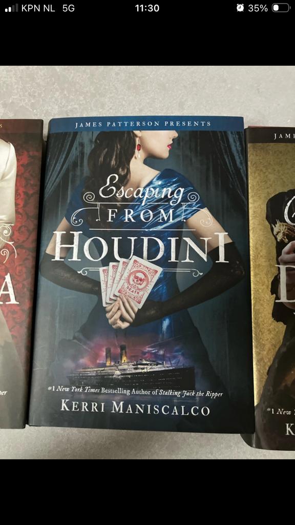 Stalking Jack the Ripper Serie - Kerri Maniscalco, Boeken, Ophalen of Verzenden, Zo goed als nieuw, Amerika
