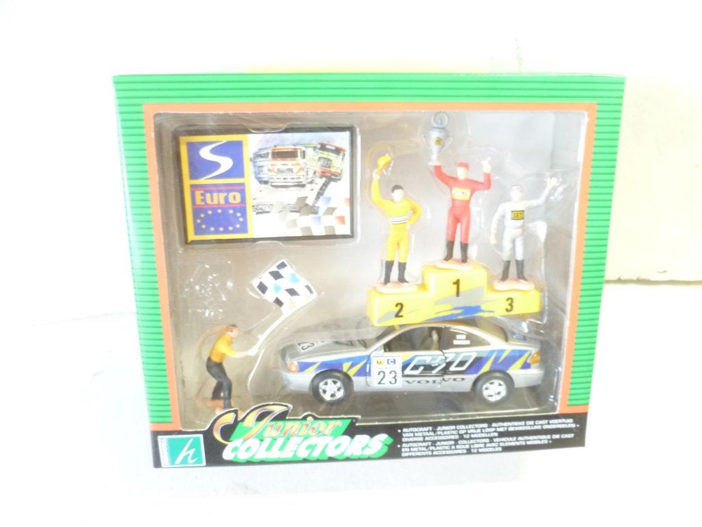 Volvo C70 Racing Team Met diverse figuurtjes 1:43 modelauto, Ophalen of Verzenden, Nieuw, Auto, Overige merken