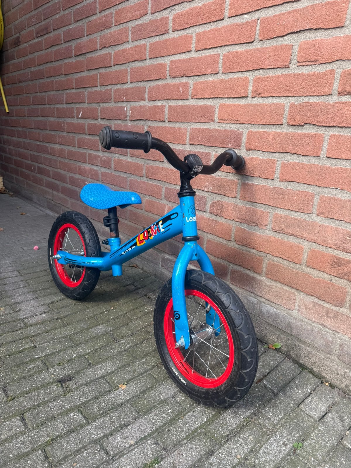 12 inch Loekie Loopfiets., Ophalen, Zo goed als nieuw, Minder dan 16 inch