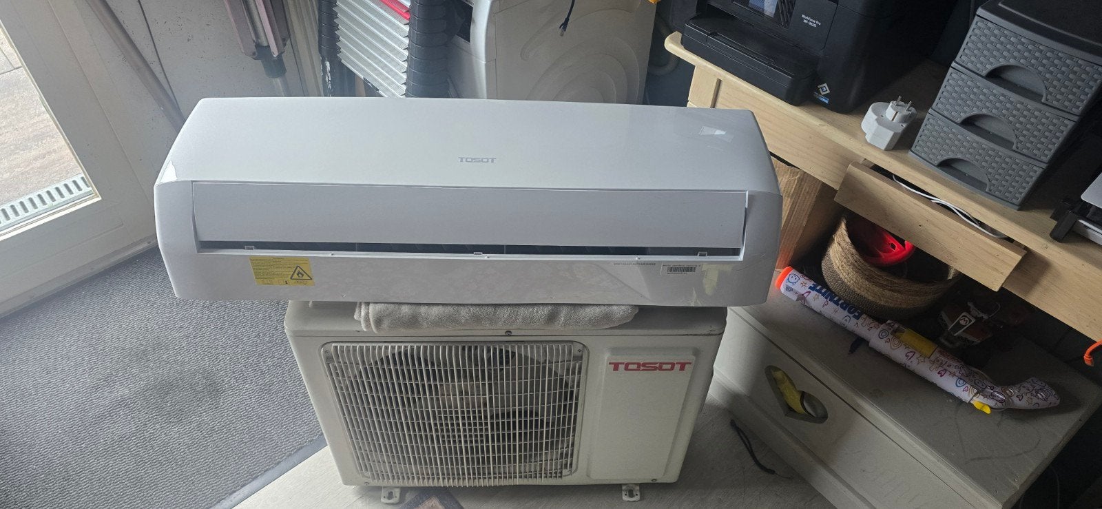 Tosot Split Airco (3 jaar oud) - Goed Bod Gevraagd, Ophalen of Verzenden, Zo goed als nieuw, Overige typen