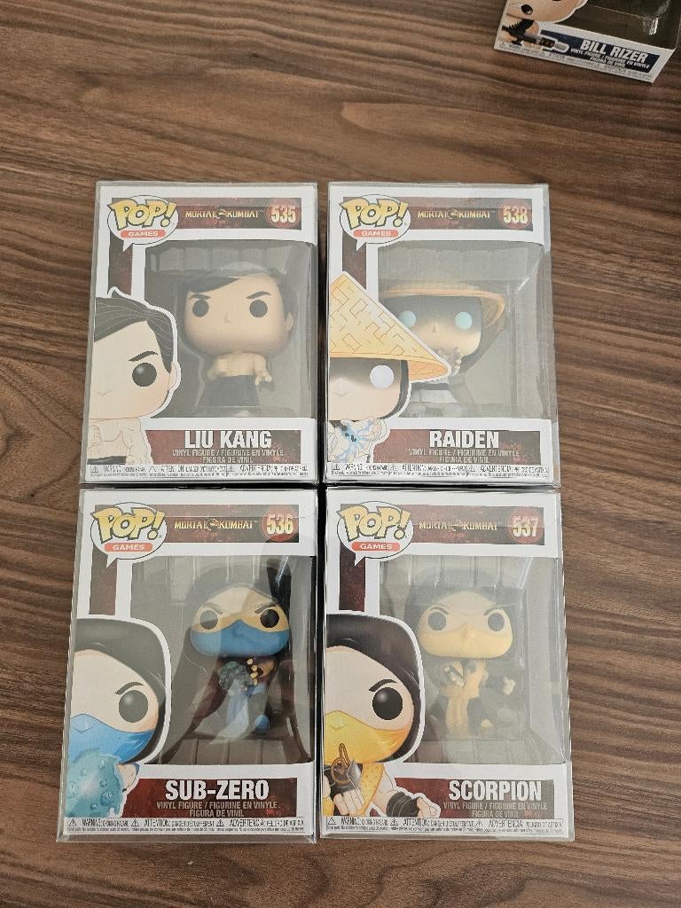 Funko pop collectie Mortal Kombat, Verzamelen, Poppetjes en Figuurtjes, Ophalen of Verzenden, Zo goed als nieuw