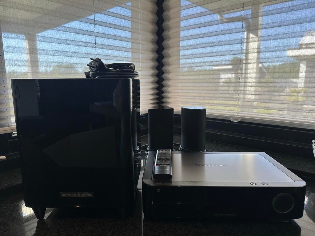 Harman Kardon BDS 3D Blu-ray Home Cinema Systeem, Gebruikt, 2.1-systeem, Blu-ray-speler, Ophalen