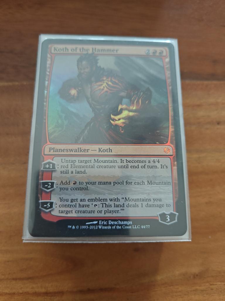 Koth of the hammer duel deck, Hobby en Vrije tijd, Verzamelkaartspellen | Magic the Gathering, Ophalen of Verzenden
