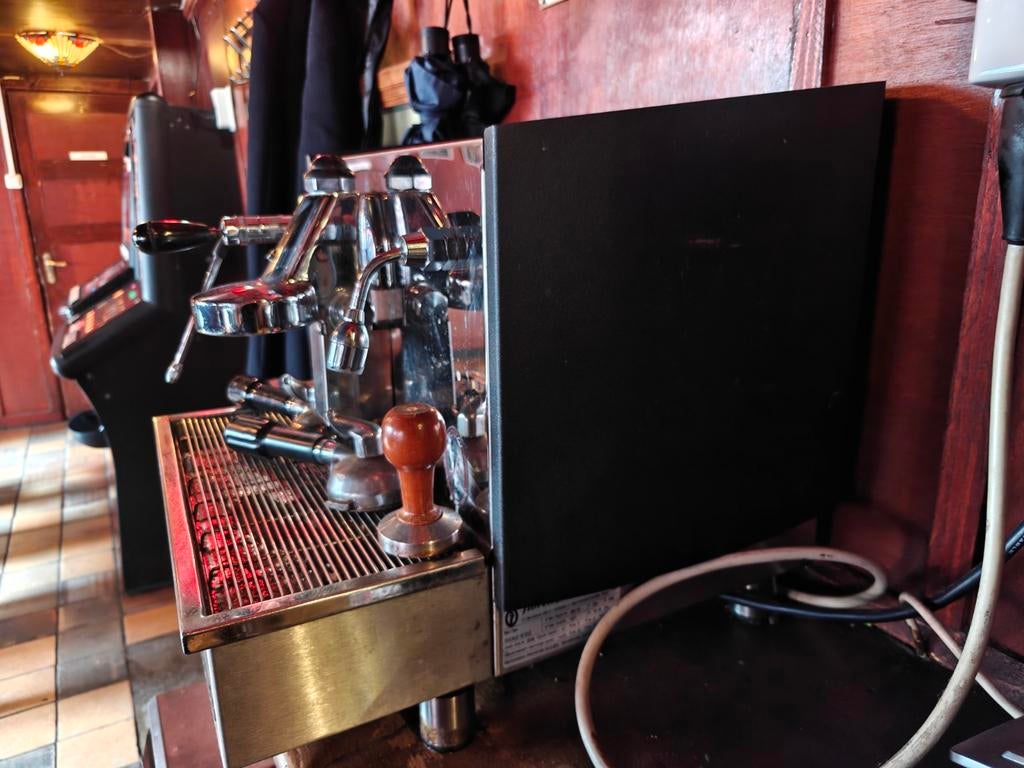 Fiorenzato Ducale 1-groeps espressomachine - Opknapper, Witgoed en Apparatuur, Koffiezetapparaten, Gebruikt, Gemalen koffie, Espresso apparaat