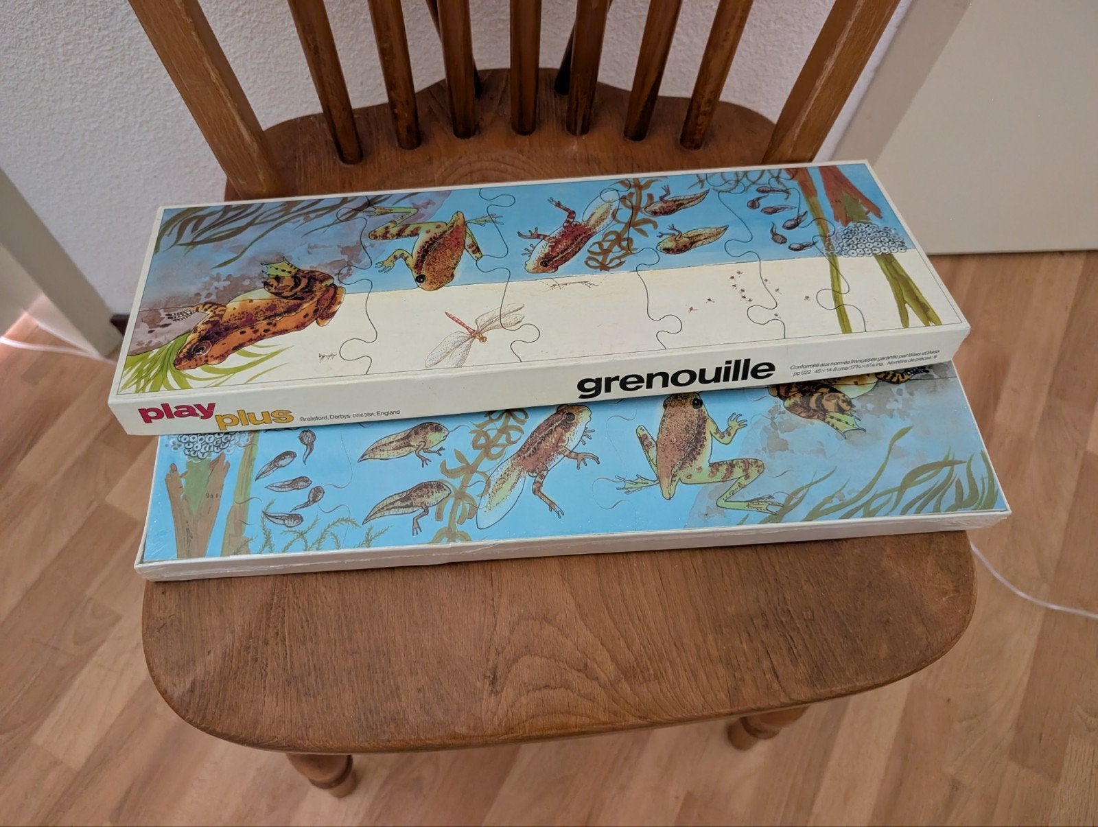 Play Plus Grenouille Puzzel - Kikkers en Kikkervisjes, Ophalen of Verzenden, 10 tot 50 stukjes, Gebruikt, 4 tot 6 jaar