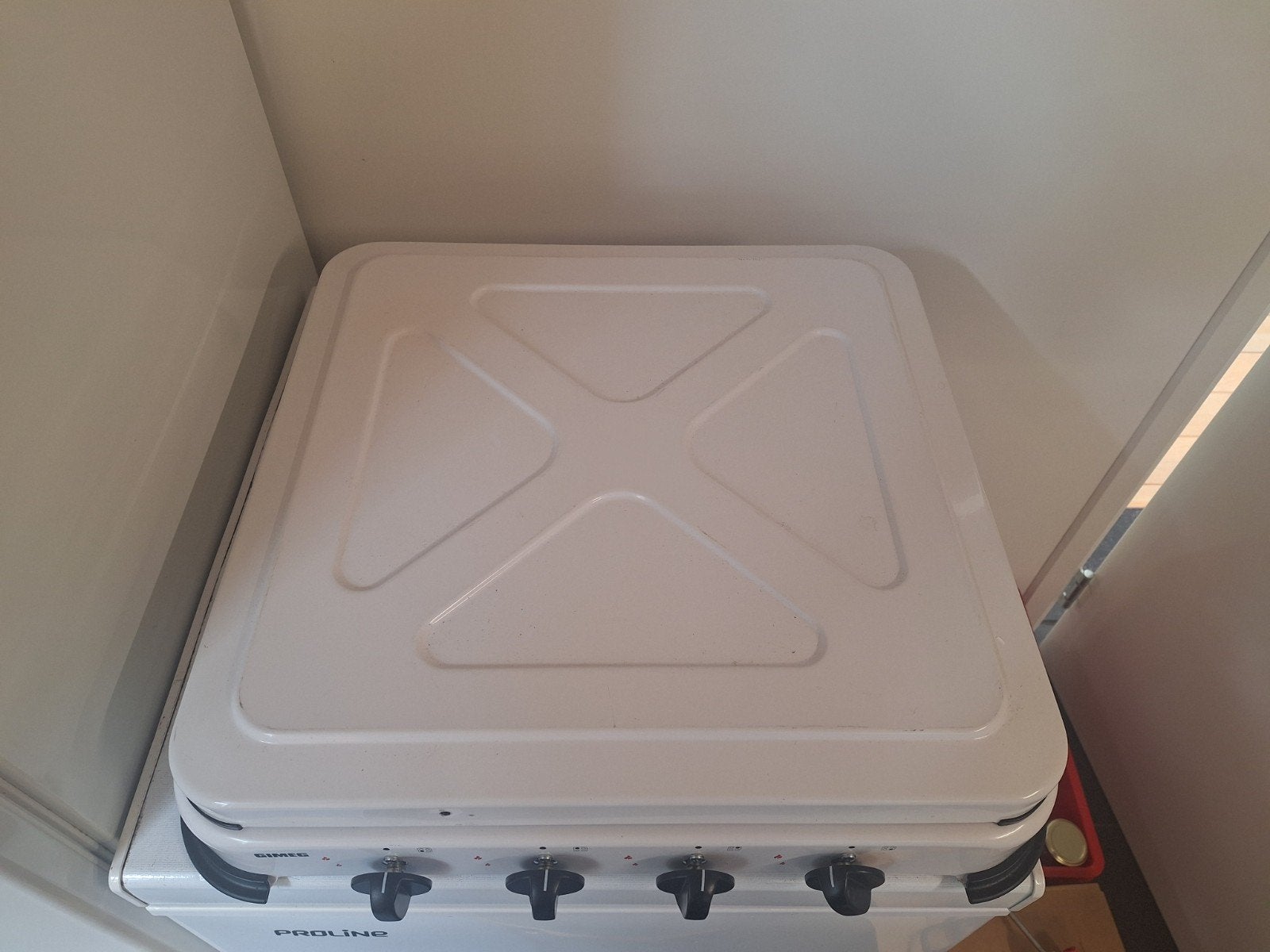 te koop vierpits gasfornuis, Caravans en Kamperen, Ophalen, Gebruikt