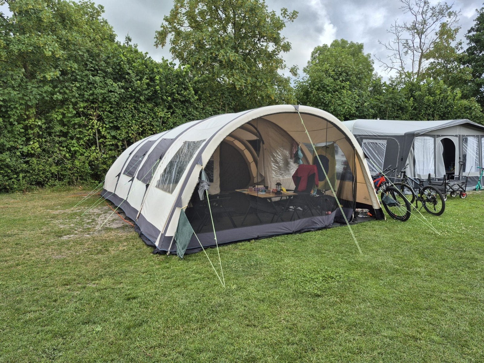 Obelink Miami easy air TC 6 persoons tunnel tent, Ophalen of Verzenden, Tot en met 4