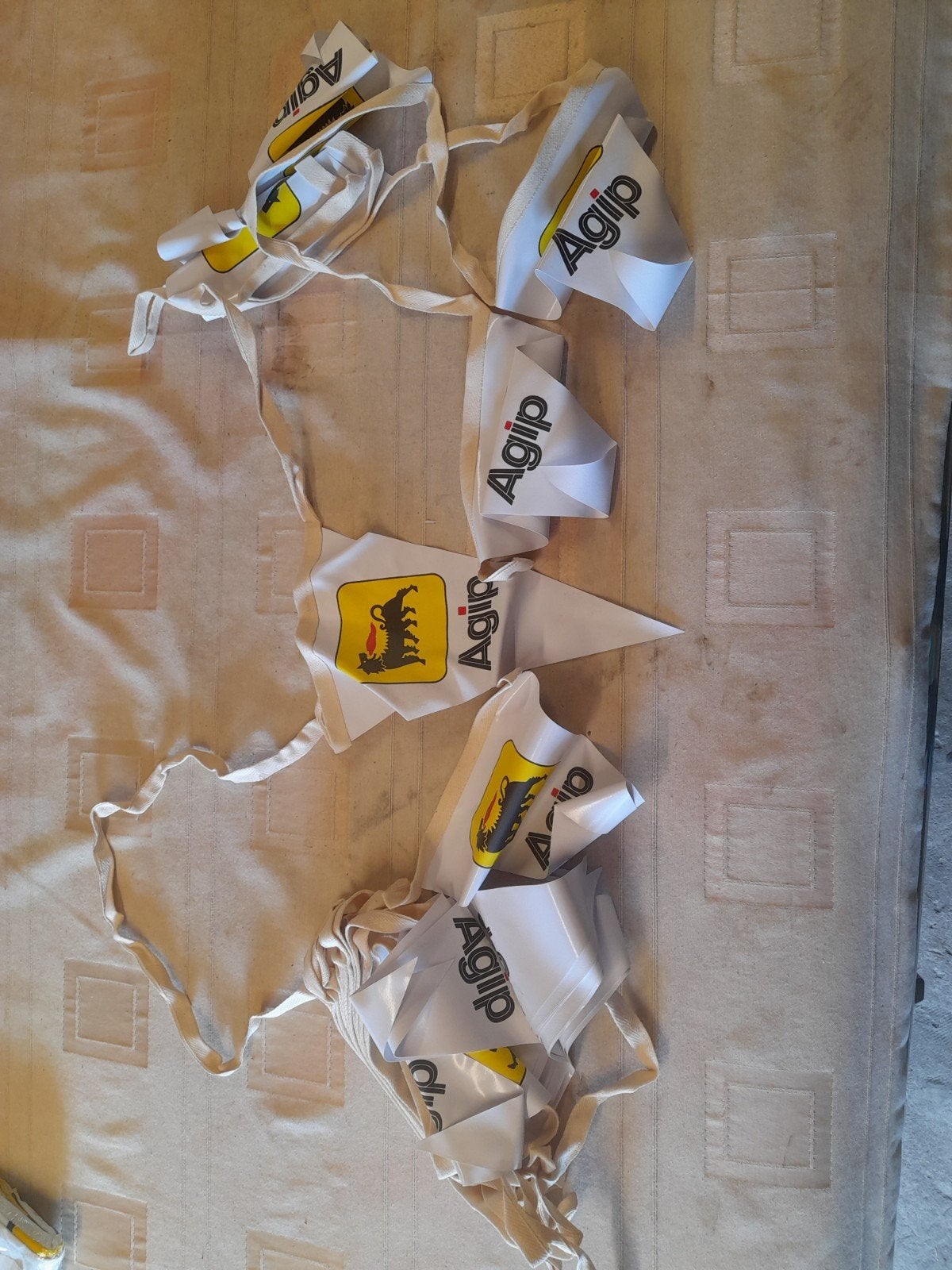 mooie Agip slinger. retro mancave schuur café bar, Ophalen, Huis en Inrichting