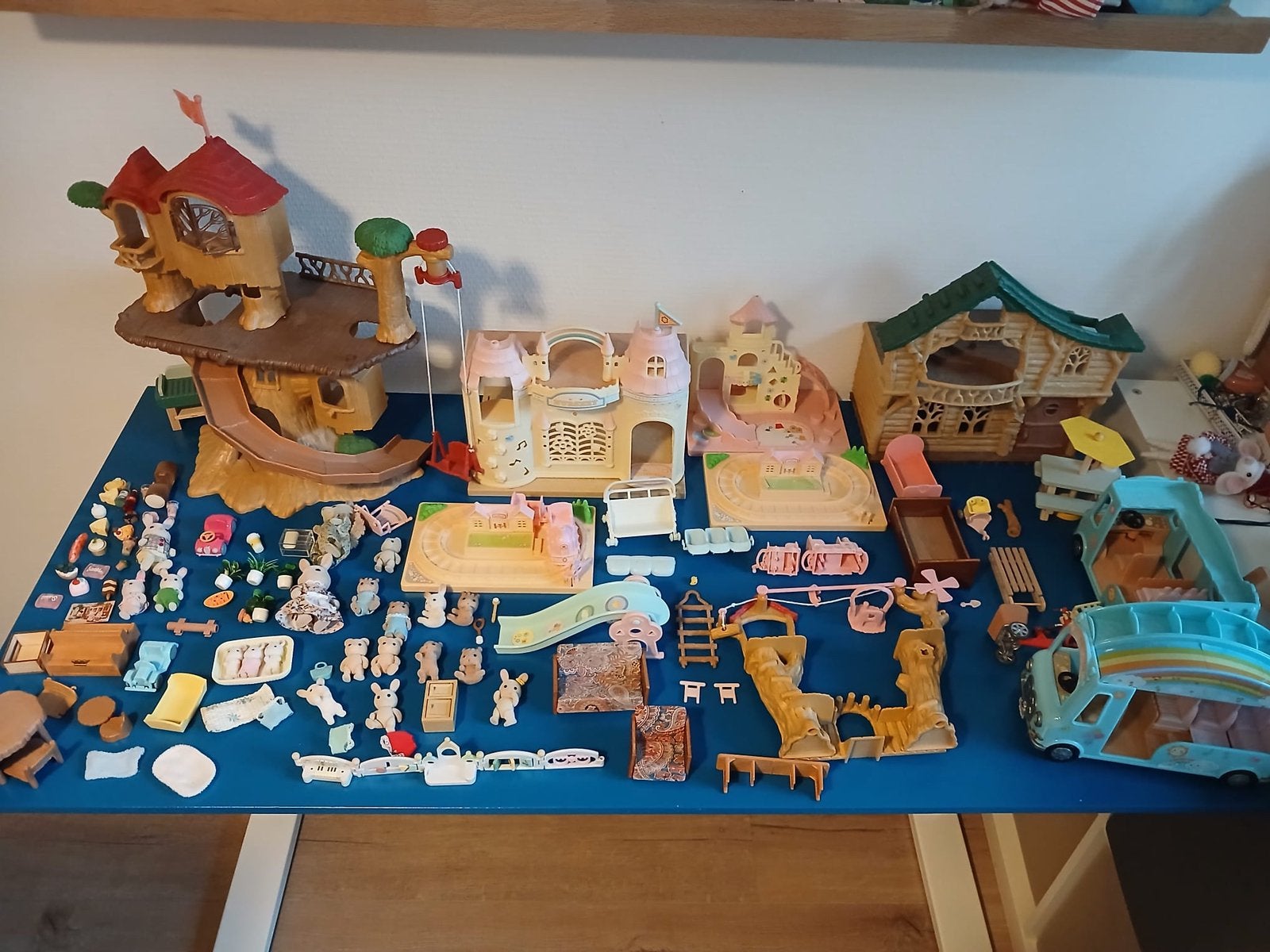 Grote verzameling sylvanian family, Ophalen of Verzenden