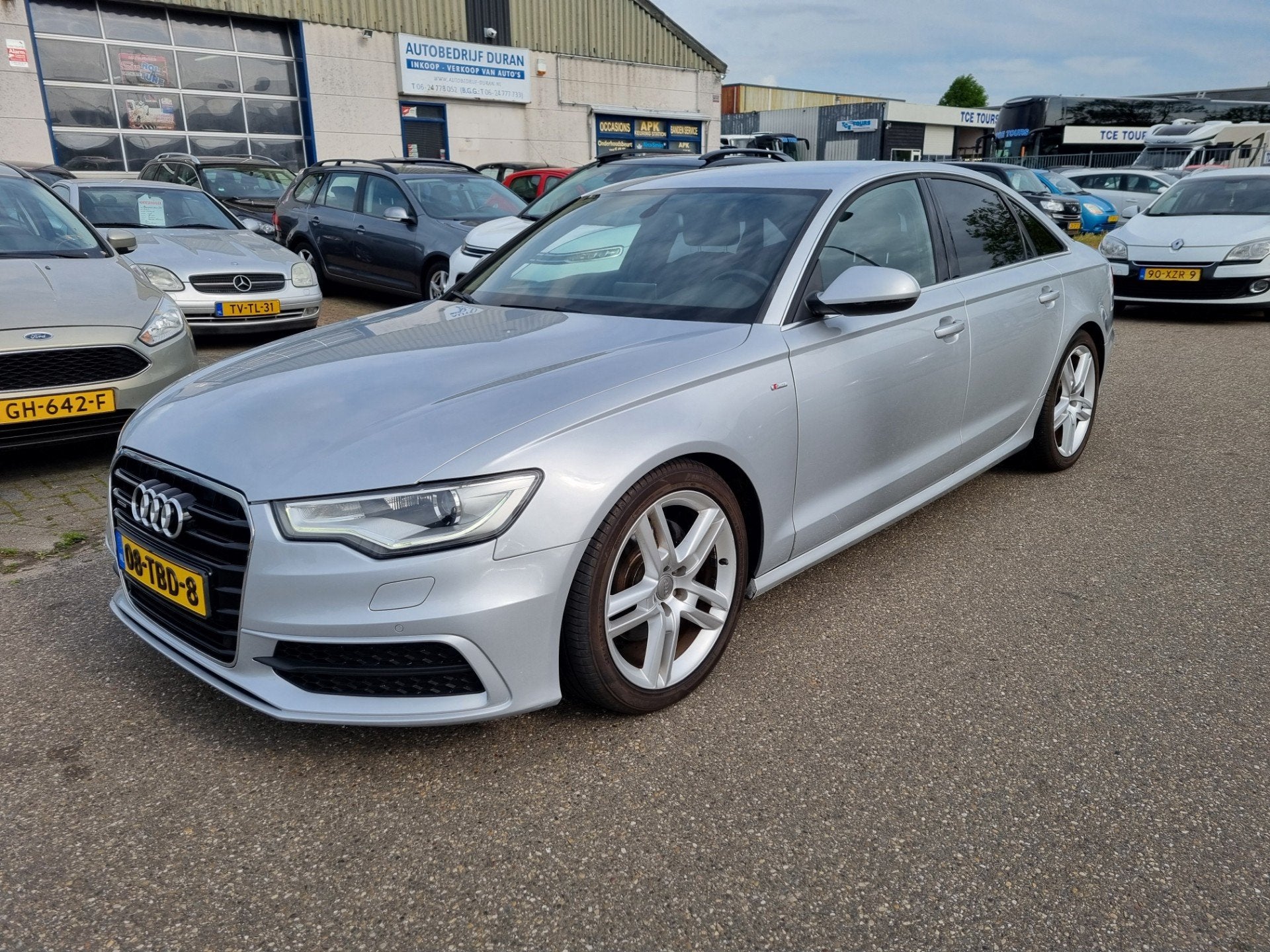Audi A6 Limousine 3.0 TDI quattro S-Line Sedan Bj:2012 NAP!, Auto's, Automaat, Euro 5, 197 €/maand, Leder en Stof