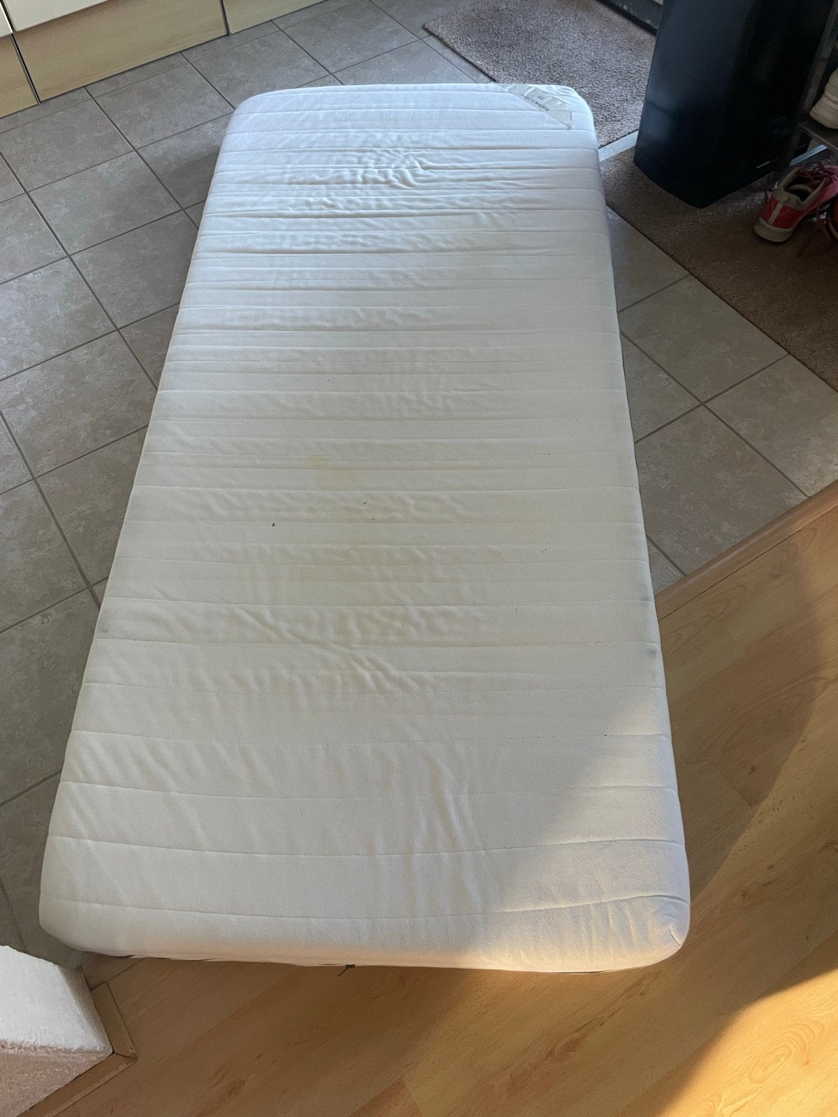 IKEA Sultan Fonnes matras 200x90 cm, Ophalen, Gebruikt, 90 cm, Eenpersoons