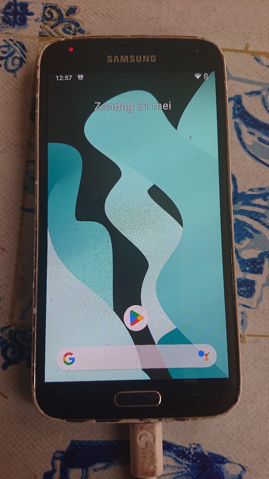 Samsung Galaxy S5, Gebruikt, Zwart, Touchscreen, Ophalen of Verzenden