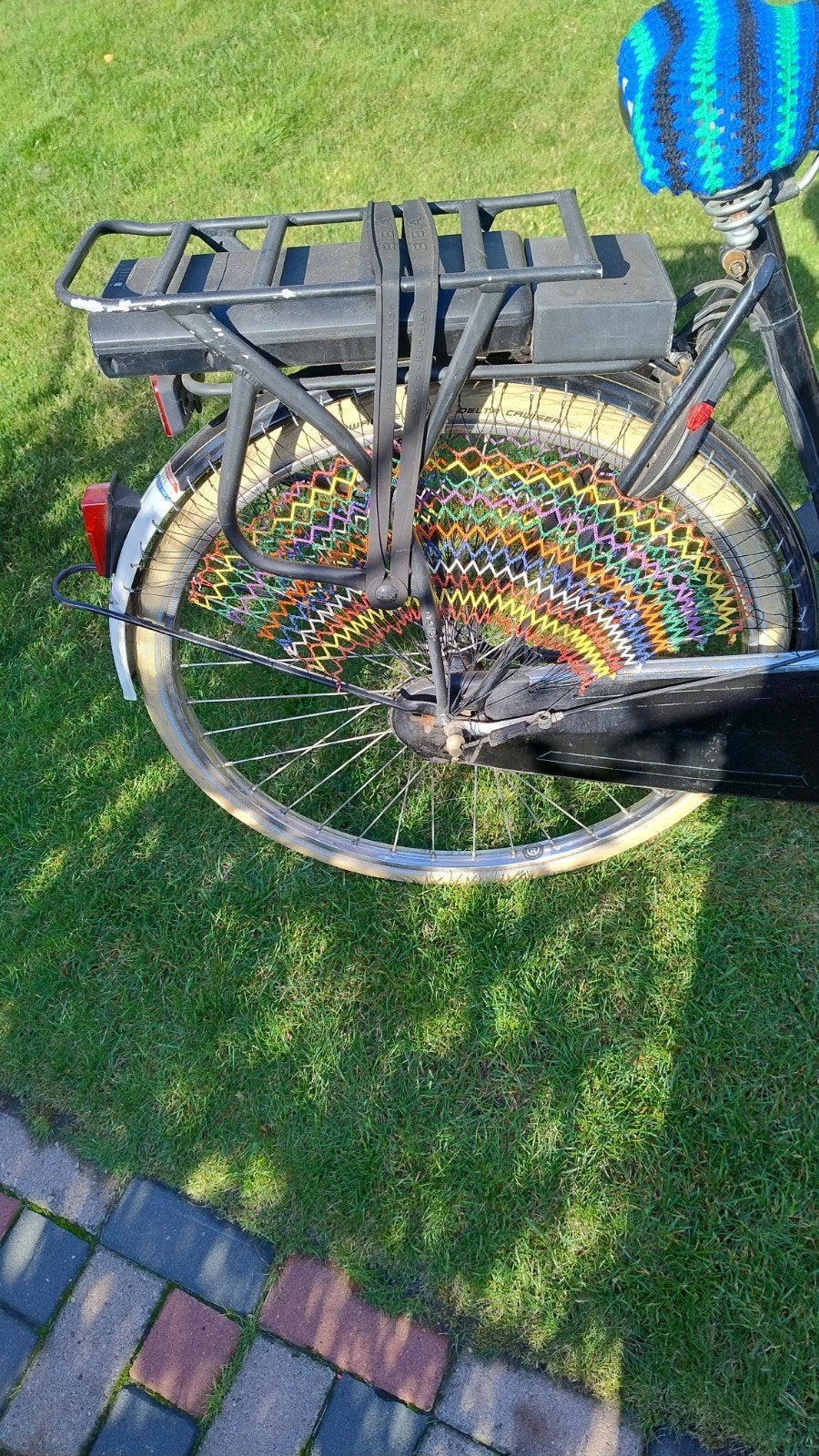 Staphorster dames fiets( elektrisch), Ophalen, Gebruikt, 80 kg of meer