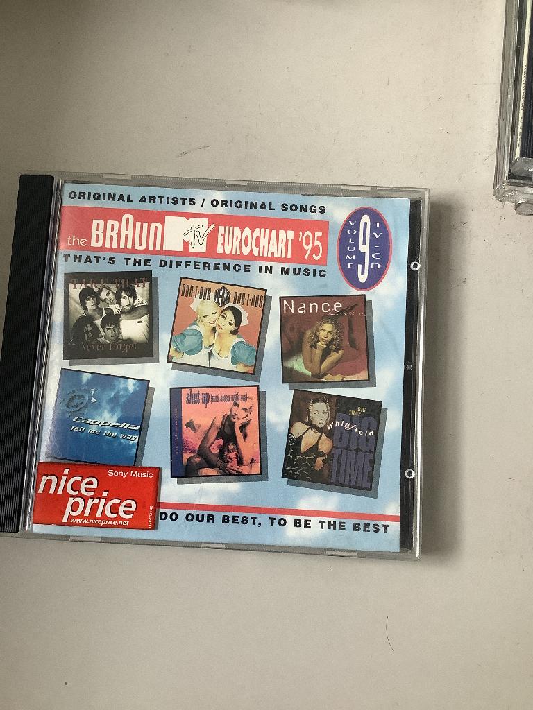 The Braun MTV eurochart 95 volume 9, Verzenden, Zo goed als nieuw, Pop